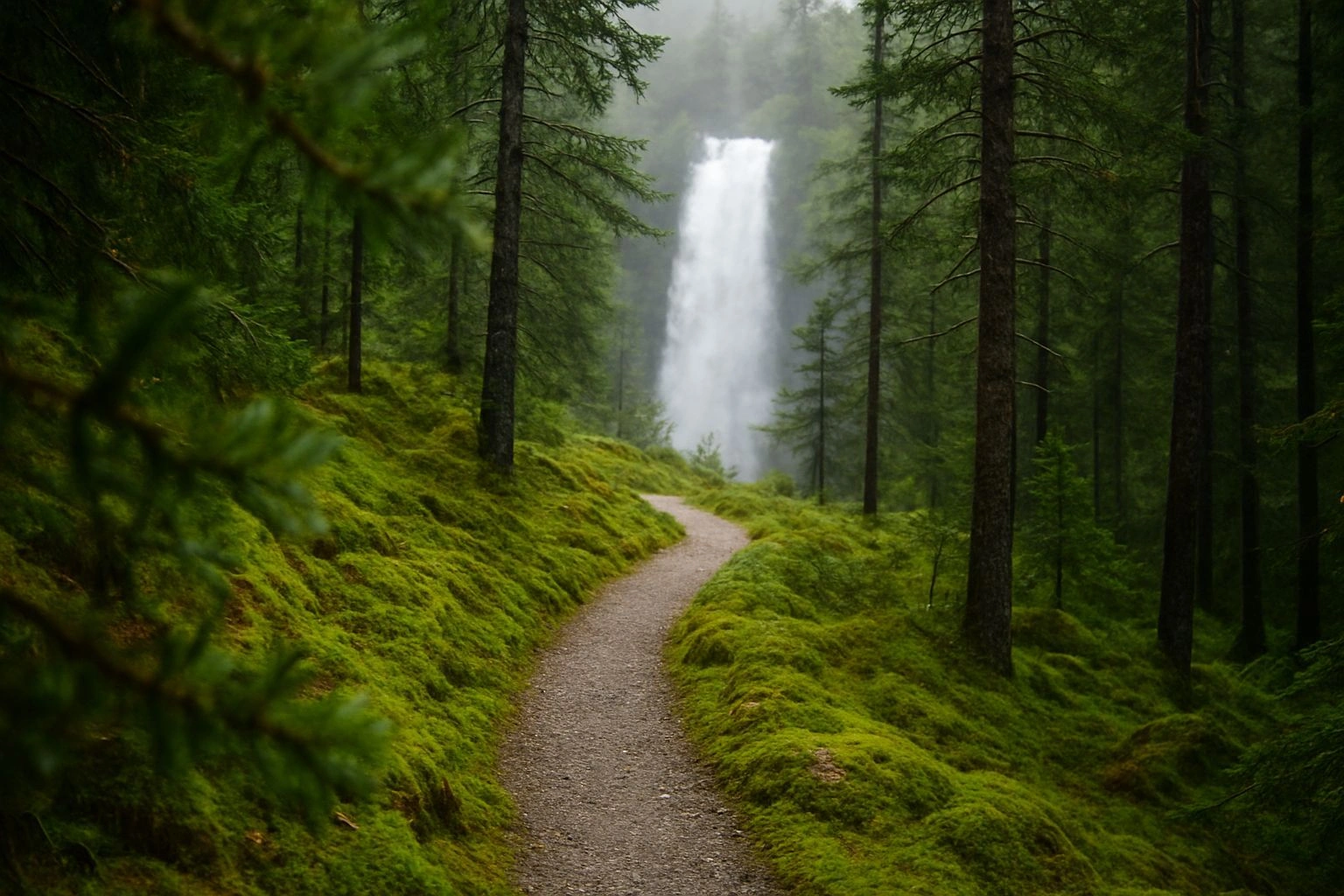Nye stier til 'Den Skjulte Fossen'