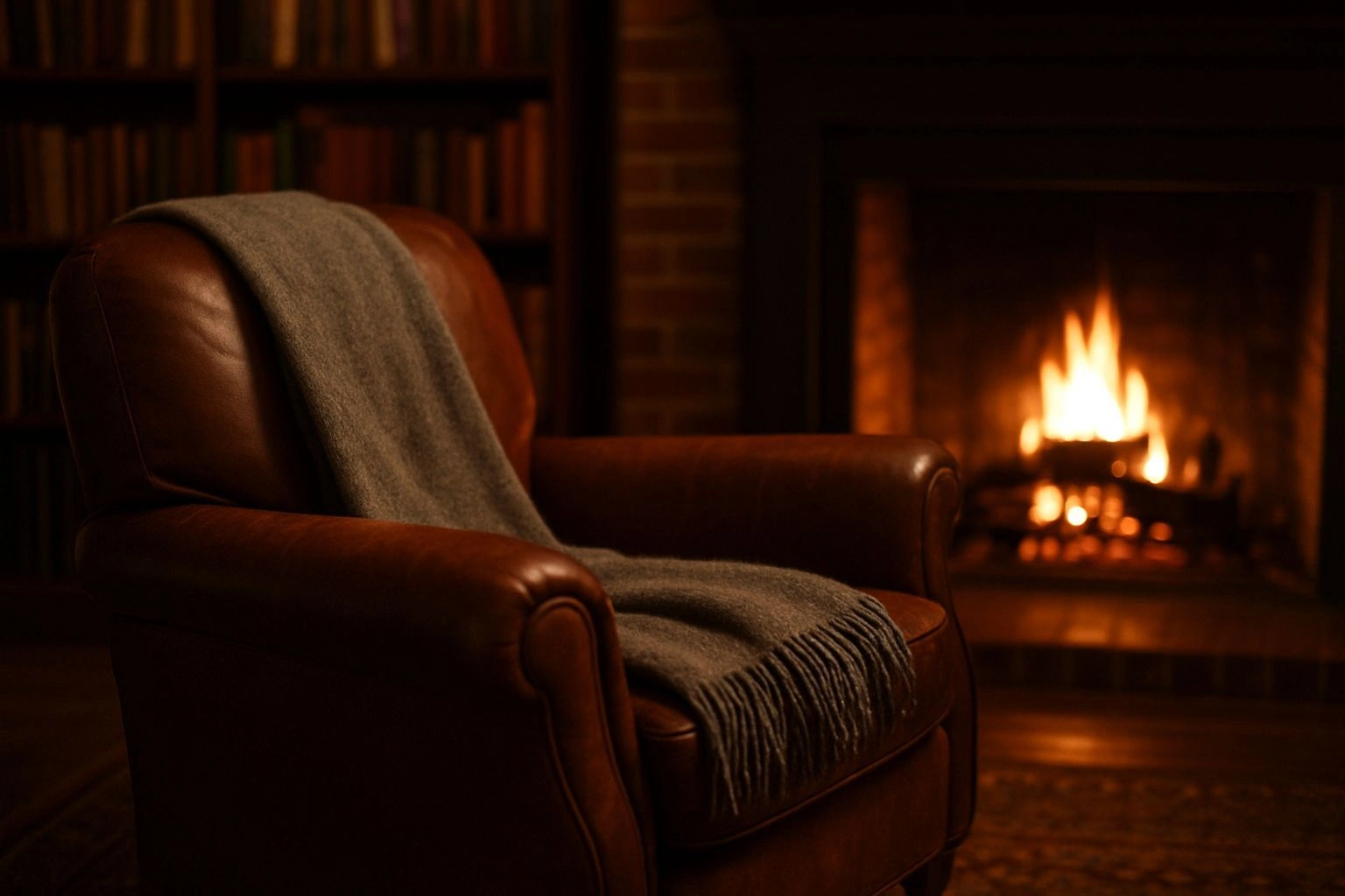 Biblioteket & Peisstuen